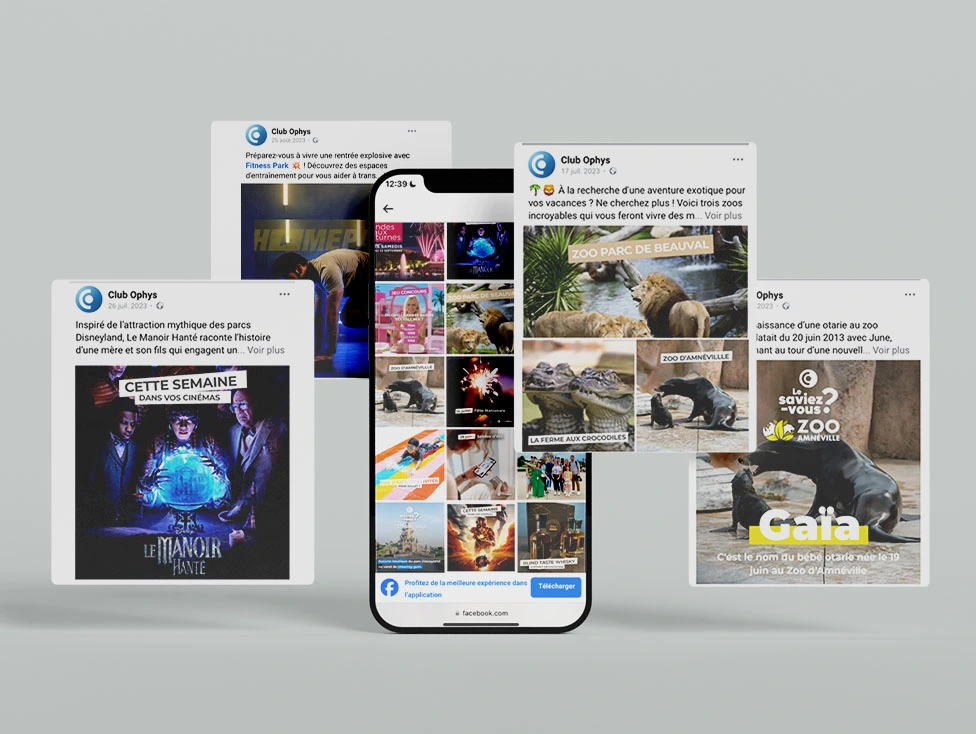 posts facebook Club oPHYS